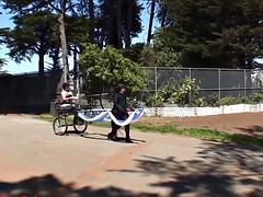 Wohlbeleibte schöne frauen, Sadomasochismus, Weibliche domination, Latex, Im freien