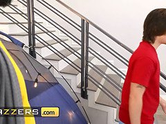 デカチン, フェラチオ, イく瞬間, 女 人男 人, Hd, 異人種間, 小柄, オッパイの