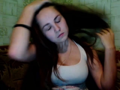 Amateur, Masturbation, Rousse roux, Solo, Adolescente, Webcam