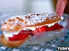 Anaal, Kont, Kont naar mond, Blond, Pijpbeurt, Hondjeshouding, Sperma in gezicht, Rijden