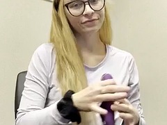 Blonde, Mère que j'aimerais baiser, Infirmière, Bureau, Pute, Jouets