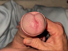 Amateur, Grosse bite, Tir de sperme, Homosexuelle, Lingerie, Masturbation, Rasée, Solo