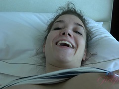 Mamada, Morena, Novia, Bragas, Pov, Coño, Afeitado, Flaco