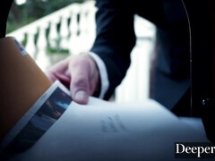 Aus dem arsch in den mund, Grosse titten, Blondine, Lingerie, Reiten, Rock, Strümpfe, Flotter dreier