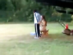 アジア人, 美女, デカパイ, 日本人, 公共