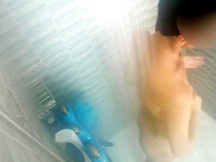 Mila Lewis - Sexy Wife Shaving Pussy In A Hot Steamy Shower