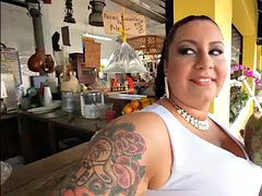 Beautiful exotic BBW Diana Nicole gets fucked in Little Havana