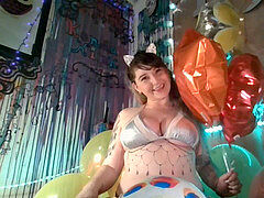 Looner balloon pop, balloon pop, looner sex