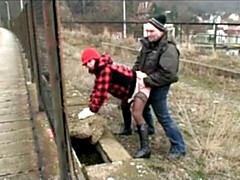 フェラチオ, チェコ, 祖父, ハードコア, アウトドア, 放尿, 公共, ティーン