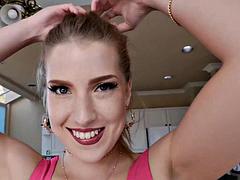 Stoney Curtis Slams Ivy Mayhems Massive Tits And Thick Ass In Sheer Pantyhose Tease