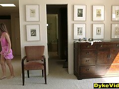 Daughter to lick step mom's pussy and ass
