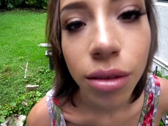 Arsch, Tussi, Hardcore, Im freien, Öffentlich, Muschi, Jungendliche (18+), Titten