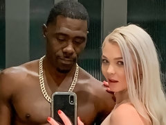 Arsch, Schwarz, Blondine, Blasen, Handjob, Hardcore, Interrassisch, Jungendliche (18+)