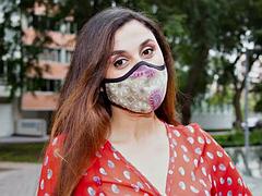 Anal, Gros seins, Sucer une bite, Brunette brune, Éjaculation interne, Hard, Fille latino, Mature