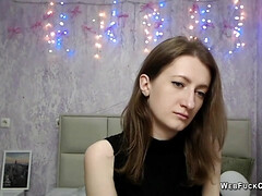 Любители, Красотки, Брюнетки, Секс без цензуры, Хд, Домашнее видео, Соло, Вебкамера