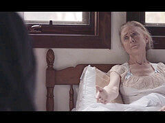 Bruinharig, Zoenen, Lesbisch, Masturbatie, Rijpe lesbienne, Moeder die ik wil neuken, Non