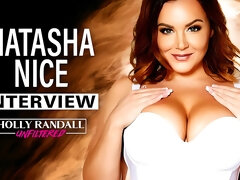 Celebrity Natasha Nice strips down for podcast