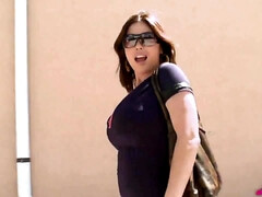 Amateur, Asiático, Tetas grandes, Coche, Estilo perrito, Madres para coger, Tetas naturales, Espía