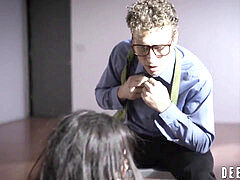 デカチン, フェラする, 三人