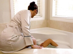 お尻, デカ尻, ヒール, イタリア人, 自然山雀, アウトドア, オマンコ, 赤毛