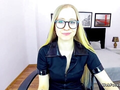 Leie, Brille, Selbstgemacht, Lingerie, Zierlich, Solo, Titten, Spielzeuge
