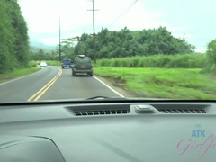 Любители, Эксгибиционист, Мастурбация, Оргазм, На природе, От первого лица, Тощие, Сквиртинг