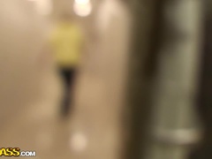 Blonde, Talons, Argent, Public, Se déshabiller, Plan cul à trois