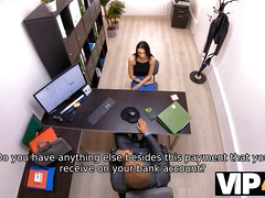 Auditie, Bruinharig, Vrouw, Geld, Kantoor, Realiteit, Tiener, Tieten likken