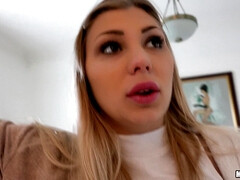 Leie, Blondine, Aufs gesicht abspritzen, Im freien, Öffentlich