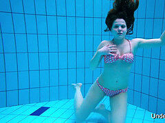 steamy bubble booty teen Simonna underwater