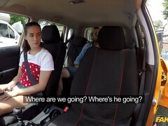 Fake Driving School - Saucy Learners Secretly Hump In Car 1 - Dean Van Damme