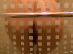 赤毛, 剃毛, シャワー, 一人