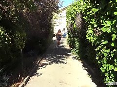 アナル, ダブル開発, ヨーロピアン, 手コキする, ハードコア, 熟年, 淫乱熟女, 3p男男女