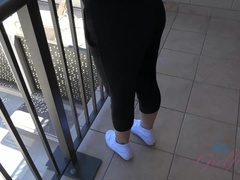 素人, お尻, 茶髪の, 彼女, ハメ撮り, 剃毛, 靴下, タトゥー