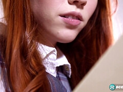 Pop, Hd, Masturbatie, Roodharige vrouw, Alleen, Tiener