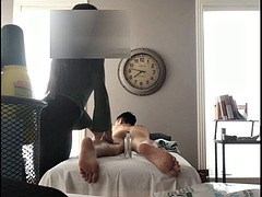 Grosse titten, Braunhaarige, Europäisch, Flashen, Handjob, Massage, Milf, Titten