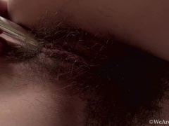 Artemia enjoys masturbating with her vibrator