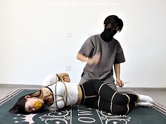 Bondage discipline sadomasochisme, Grote mammen, Gebondenheid, Chinees, Fetisj, Hardcore, Lesbisch, Tieten likken