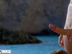 69, チェコ, 顔面騎乗, ハードコア, なめる, 公共, オマンコ, オッパイの