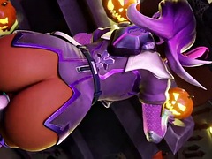 Tridimensionnel, Anal, Gros seins, Éjaculation interne, Tir de sperme, Faciale, Pieds, Hard