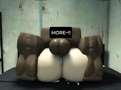 Gros cul, Gros seins, Noire, Éjaculation interne, Gorge profonde, Queue, Jeux, Interracial