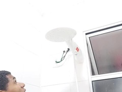 Grote lul, Zwart, Pijpbeurt, Lul, Interraciaal, Klein, Kut duiken, Douche