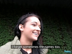 素人, フェラチオ, 浮気者, カップル, 中出し, バック, 公共, オマンコ