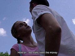 お尻, 美人, ブロンド, 浮気する, 彼女, 巨大, お金, ティーン
