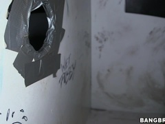 18 jaar, Grote kont, Pijpbeurt, Bruinharig, Sperma in gezicht, Handbeurt, Natuurlijke tieten, Tiener