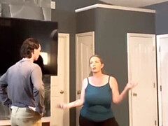 Kont, Grote kont, Blond, Pijpbeurt, Huisgemaakt, Moeder die ik wil neuken, Natuurlijke tieten, Rijden