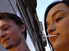 黒人, フェラチオ, 茶髪の, チェコ, お金, ハメ撮り, 現実, ティーン