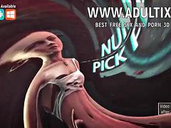 Sofia Gucci, Martina Gold And The Double Dildo: Blowjob, Doggy  Licking Porn