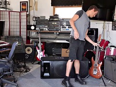 美女, デカパイ, 茶髪の, カップル, ヒール, 馬乗り, オッパイの