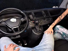 Coche, Cornudo, Sexo duro, Latina, Perforación, Tatuaje